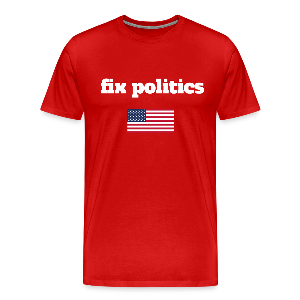 fix politics red - red